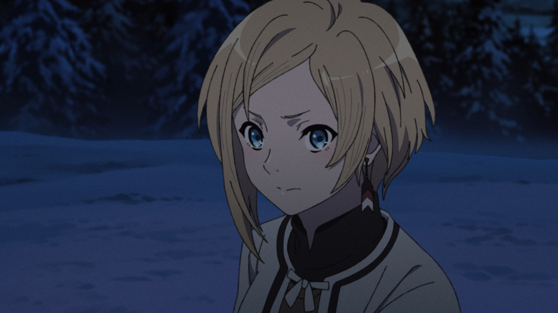 Elinalise in a Student Uniform  Mushoku Tensei - Season 2 Episode 5 無職転生 